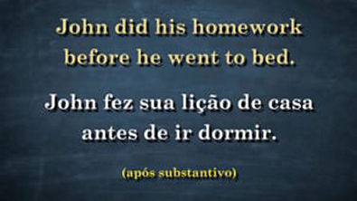 Diferenças entre "did" e "done" - Differences between "did" and "done"