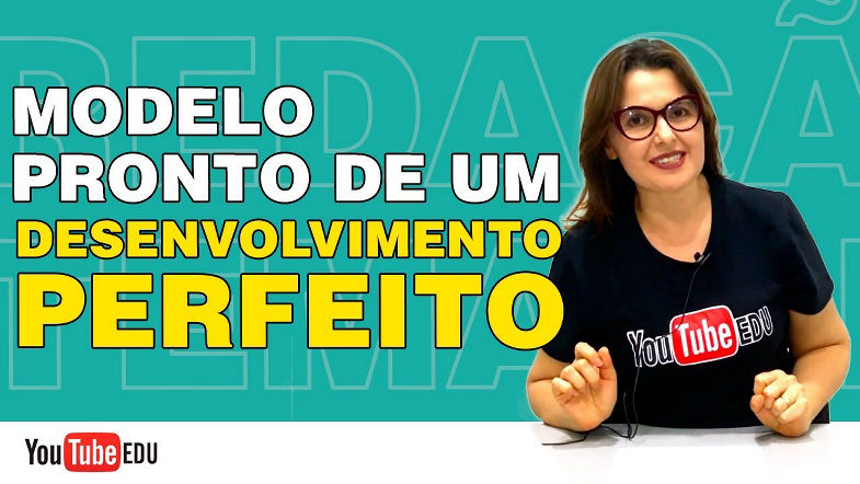 MODELO PRONTO DE UM DESENVOLVIMENTO PERFEITO PARA A SUA REDAÇÃO