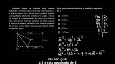 Correção Questão Nº 166 Prova ENEM 2019 - Dia 2 | Caderno Azul | Matemática