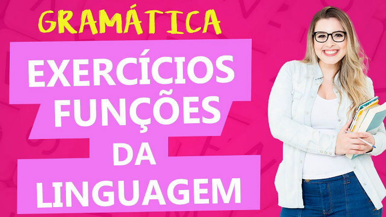 FUNÇÕES DA LINGUAGEM: RESOLUÇÃO DETALHADA DE EXERCÍCIOS - Aula 8 - Profa Pamba - Estilística