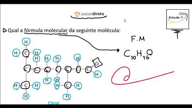 Encontrando a fórmula molecular por meio da Fórmula Estrutural #ExclusivoPD