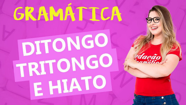 DITONGO, TRITONGO E HIATO - Profa Pamba