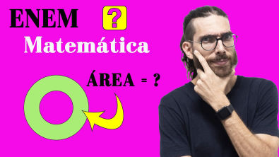 Geometria Plana no Enem! Exercício de matemática com Rafa Jesus
