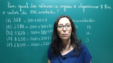 Classe e Ordem dos Números - Professora Angela