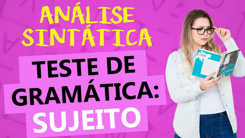 SUJEITO: RESOLUÇÃO DE EXERCÍCIOS DETALHADA - Profa Pamba