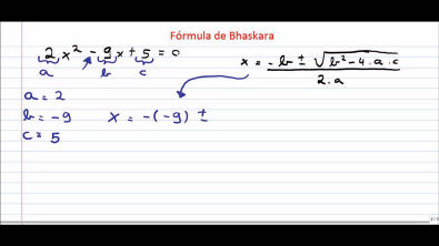 Fórmula de Bhaskara completa: como resolver e exemplos