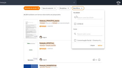 Como Encontrar Materiais da sua Faculdade no Passei Direto