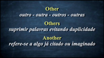 Diferenças entre other, others e another - Inglês intermediário