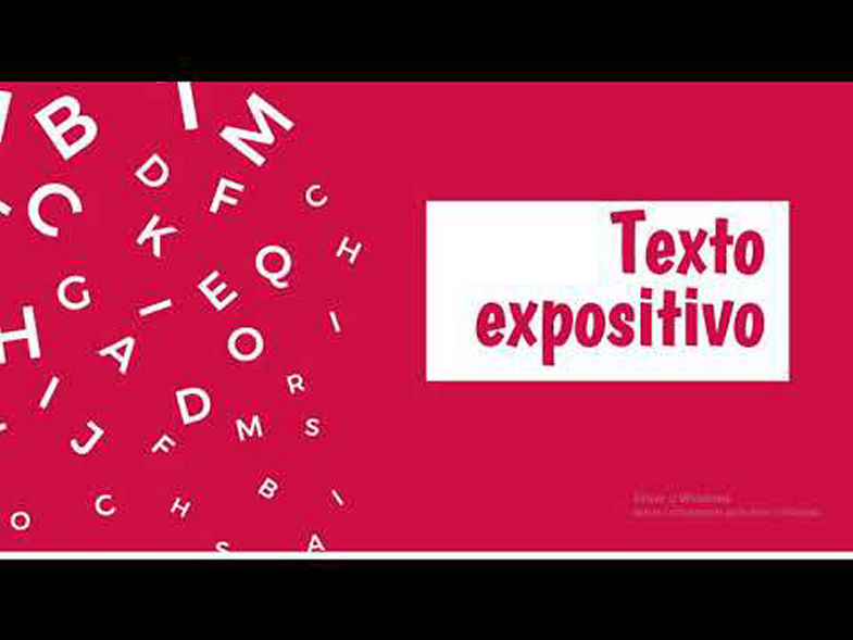 Gênero textual: texto expositivo