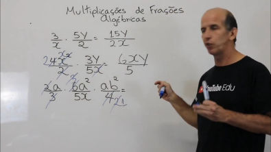 Multiplicação de Frações Algébricas - Polinômios