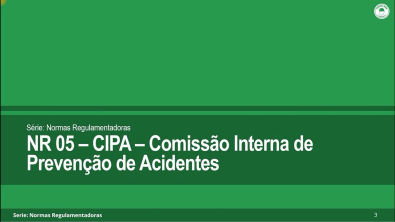 NR 05 CIPA - Comissão Interna de Prevenção de Acidentes, video comentado e completo