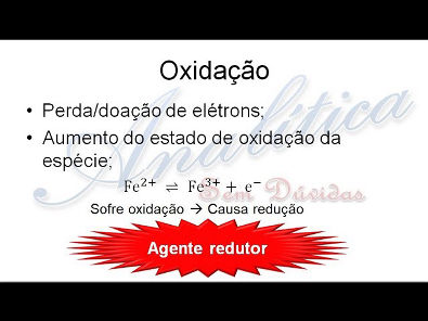 Equilíbrio redox 1: Oxidação, redução, reações e semi-reações e balanceamento