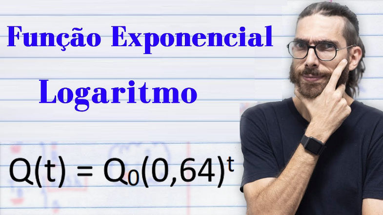 Consegue resolver essa questão com função exponencial e logaritmo?