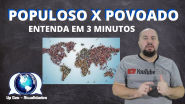 Populoso x Povoado: entenda a diferença! - Geografia