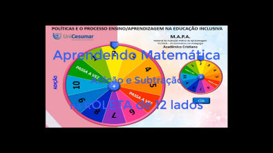 Aprendendo Matematica com a ROLETA de 12 lados
