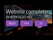 Website Completo Com HTML, CSS E JS #1: Estrutura Do Projeto - Html5 ...