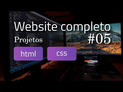 Website Completo Com Html Css E Js Se O Projetos Com Cards