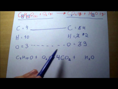 Balanceamento de equações químicas 3