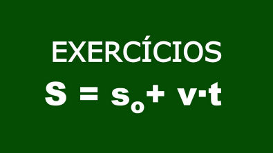 S=so+vt exercícios de MRU