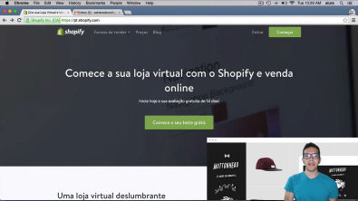 Shopify I Aula 2 - Atividade 1 Vídeo 1 Alura - Cursos online de tecnologia