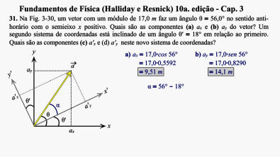 Aula 31 - Fundamentos de Física (Halliday e Resnick) 10a Edição - Cap 3