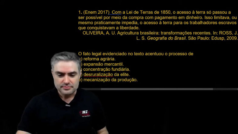 Correção ENEM 2017 Gabarito ENEM 2017