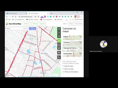 Ferramentas básicas da plataforma open street maps