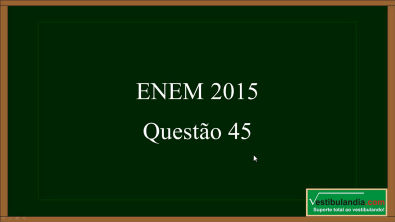 ENEM 2015 - Matemática - Questão 45