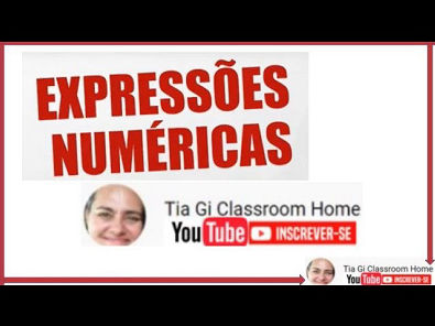 Expressões Numéricas 6º Ano - Ensino Fundamental- Matemática