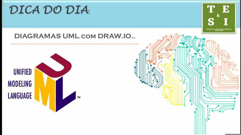 Dica do Dia (ep04) - Diagramas UML com draw io