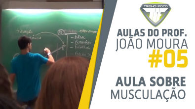 Aula sobre Musculação na Faculdade de Educação Física - Aulas do Prof João Moura #5