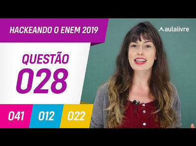 Enem 2019 | Português: Linguagem verbal e não verbal | Questão 28 (branco)
