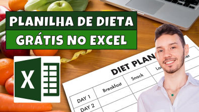 Planilhas de Dietas GRÁTIS no Excel