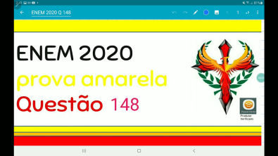 ENEM 2020 prova amarela questão 148, bandeira do Brasil