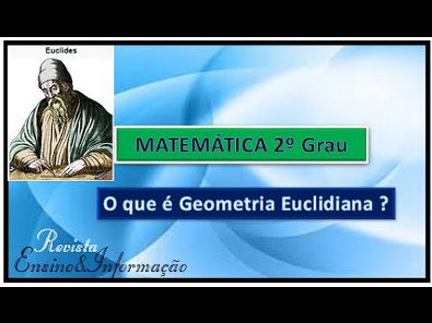 O QUE É GEOMETRIA EUCLIDIANA ? - Geometria Analítica E Álgebra Linear